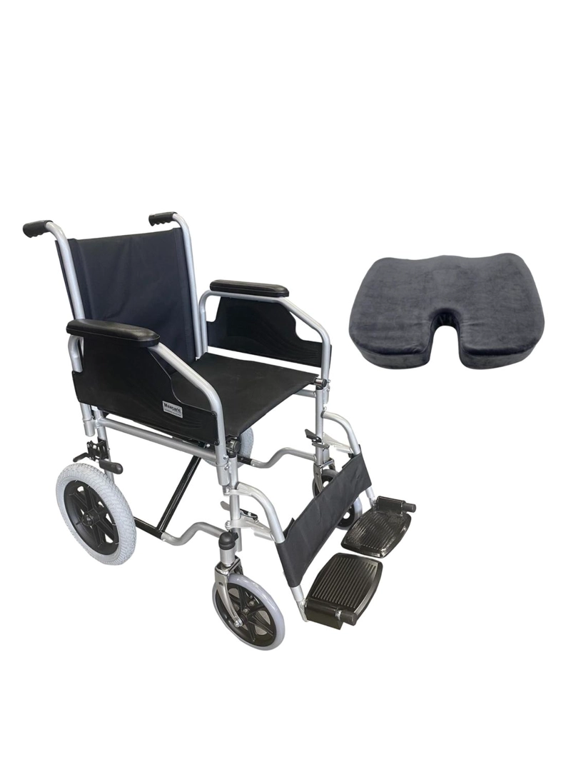 PACK SILLA DE RUEDA GERIATRICA ULTRA + COJIN ERGONOMETRICO - 1