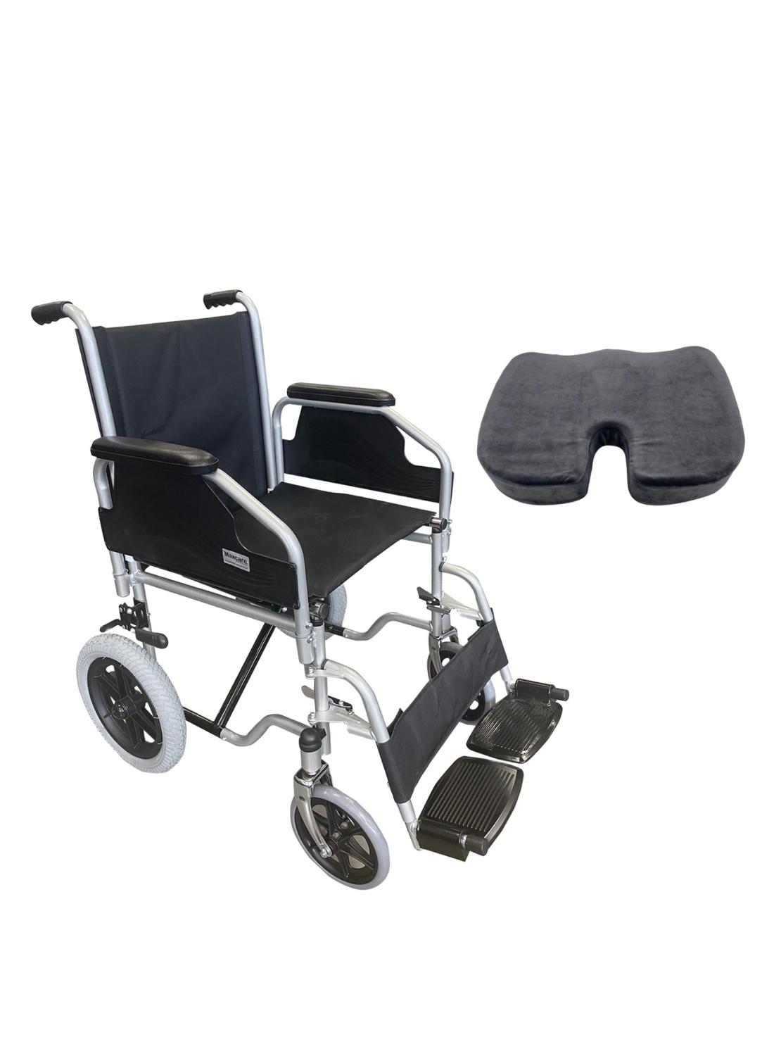 PACK SILLA DE RUEDA GERIATRICA ULTRA + COJIN ERGONOMETRICO - 1
