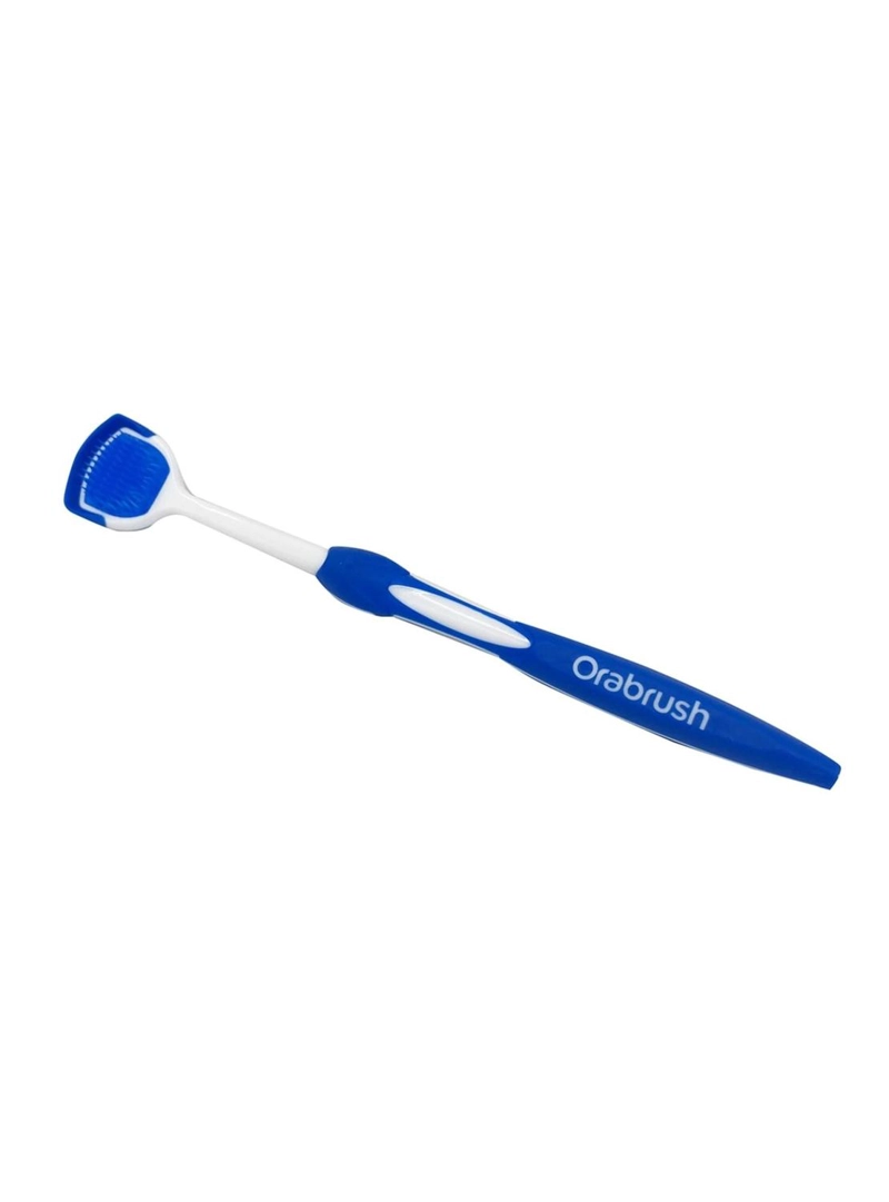 PACK LIMPIADOR LINGUAL ORABRUSH + HILO DENTAL CROSS FLOSSER - 2