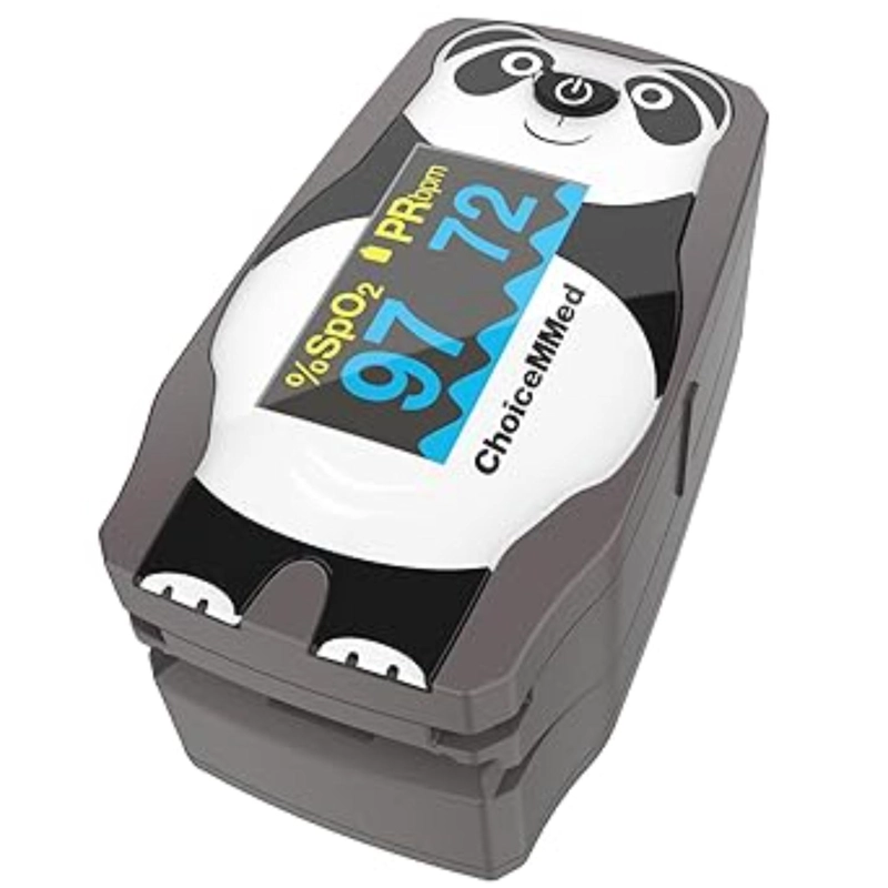 OXÍMETRO CHOICEMMED OXP021 SATURÓMETRO DE PULSO PEDIÁTRICO NIÑO PANDA - 1