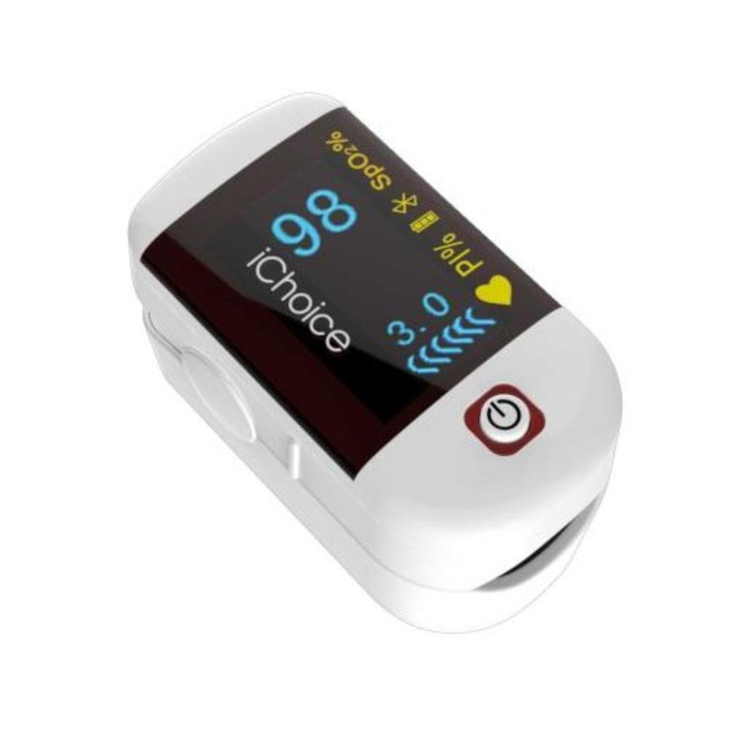 OXÍMETRO CHOICEMMED OXP070-BT SATURÓMETRO DE PULSO ADULTO BLUETOOTH - 1