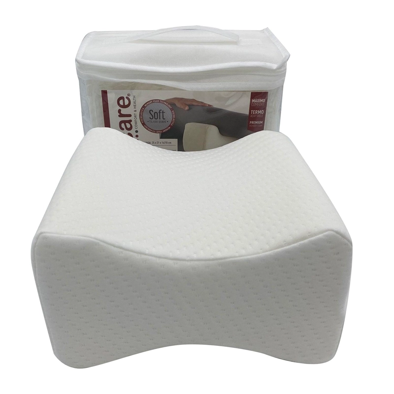 PACK SEPARADOR RODILLAS MAXCARE C-APCARM 25 X 21 CM BLANCO + ALMOHADA CERVICAL - 4