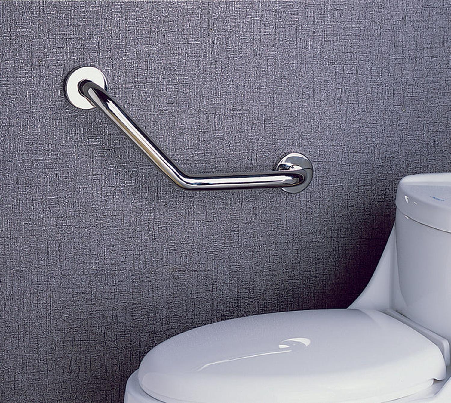 PACK BARRA ANGULAR MURO IZQ + SILLA BAÑO RESPALDO EXTRAIBLE - 4