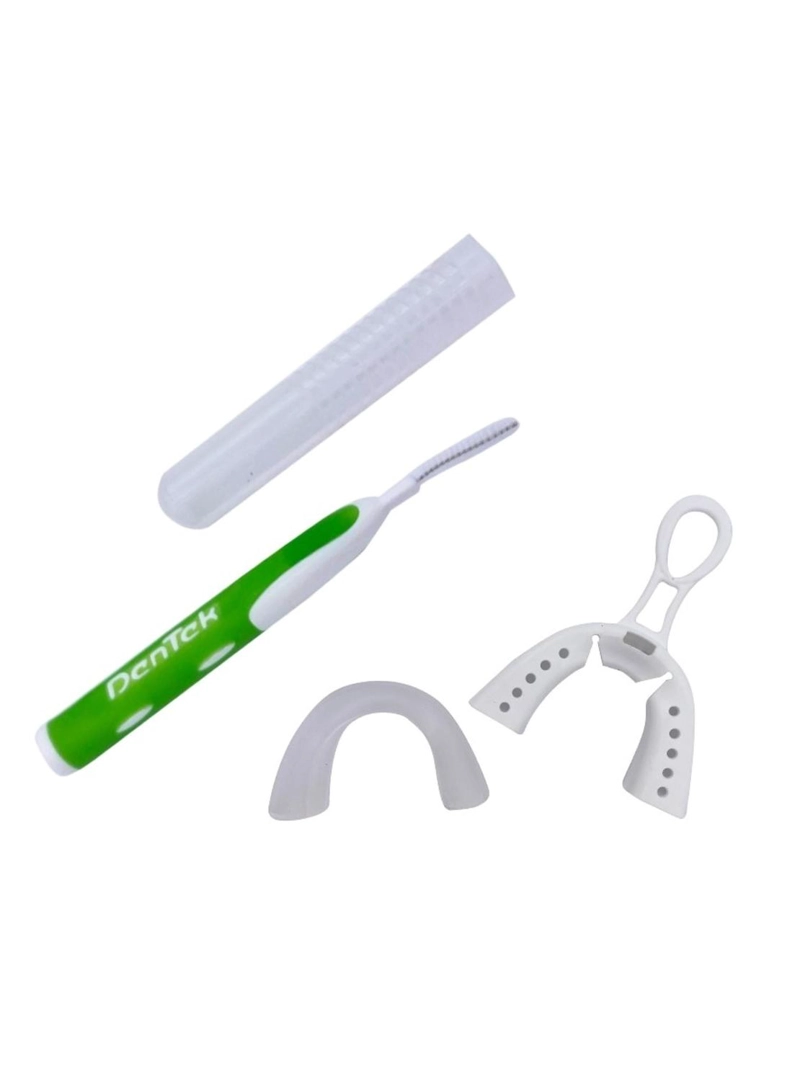 PACK DENTEK C-DTK4 PLACA ANTIBRUXISMO + CEPILLO INTERDENT EASY BRUSH TIGHT - 1