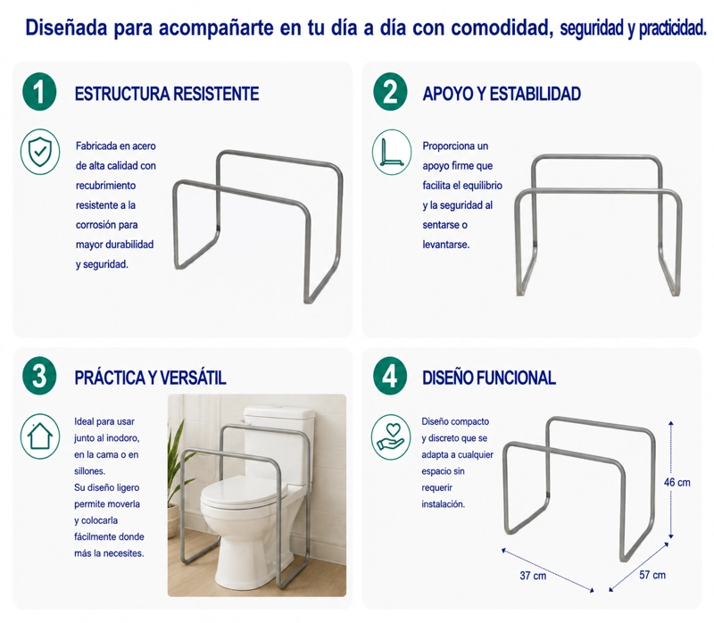 ALZA ROPA MAXCARE ALZ013 RECTANGULAR - 3