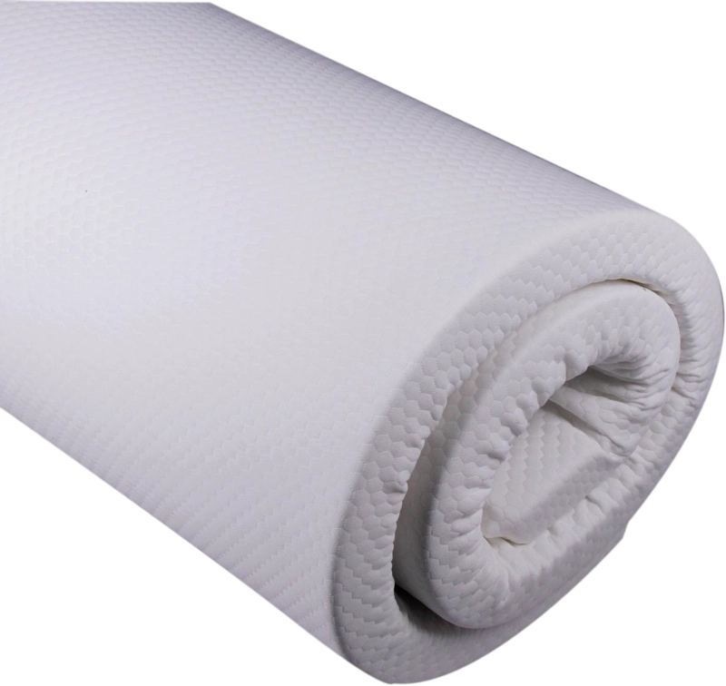 PACK SOBRECOLCHON + ALMOHADA VISCOELASTICA GEL BAMBOO 63X40X10 - 4