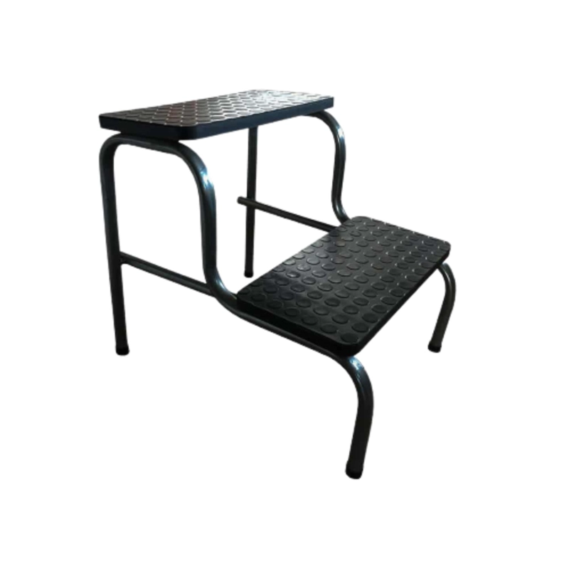 ESCABEL MAXCARE EPC020-BM DOS PELDAÑOS ACERO ESMALTADO - 1