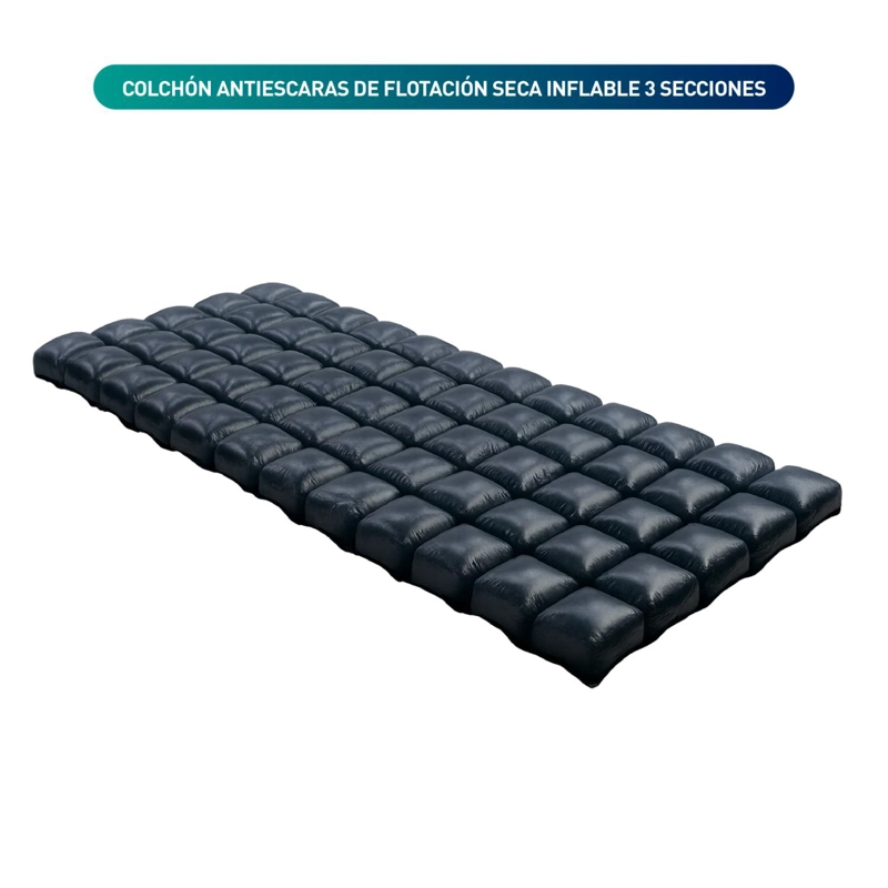 COLCHÓN ANTIESCARAS MAXCARE CAE030-FS DE FLOTACIÓN SECA INFLABLE 3 SECCIONES - 4