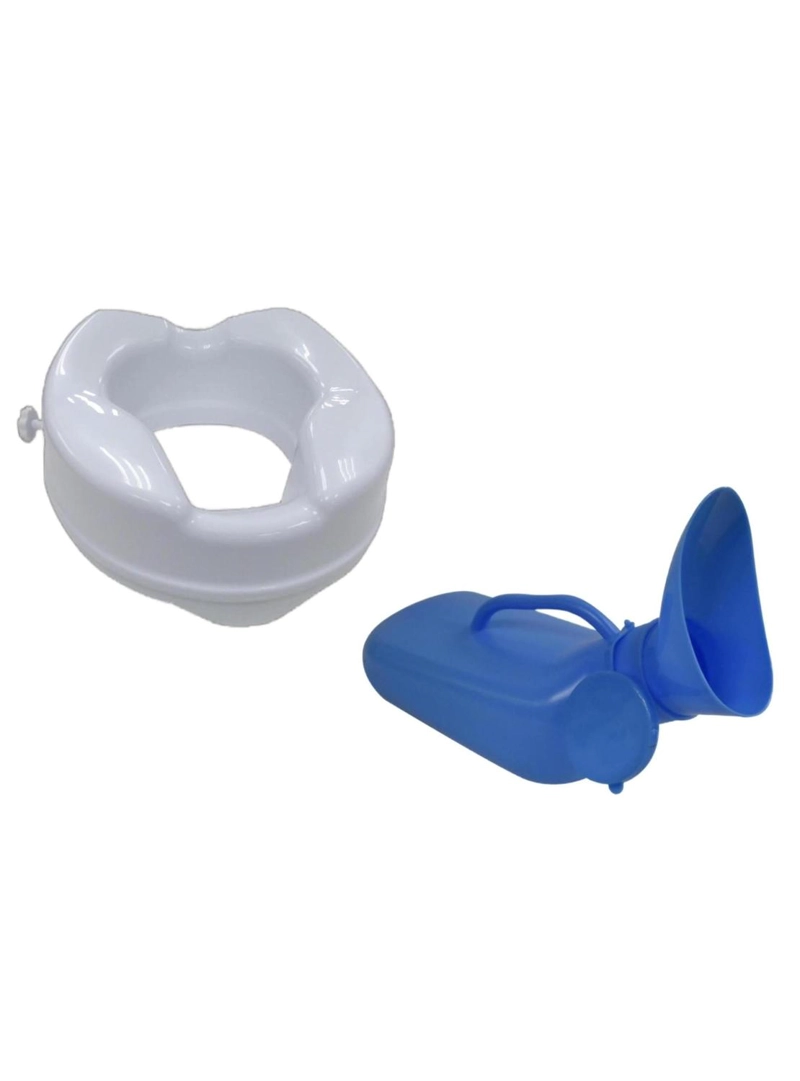 PACK GLOMED C-ABSUPMA URINARIO PLÁSTICO MIXTO + ALZA BAÑO WC - 1
