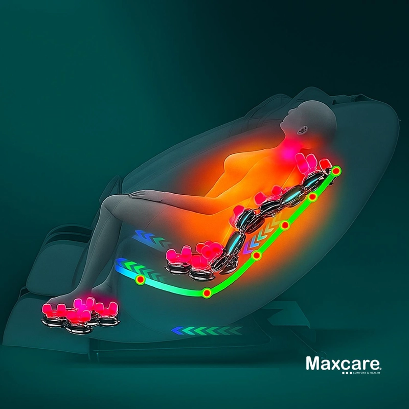 SILLON DE MASAJES 3D ZERO GRAVITY MAXCARE PRO - 4