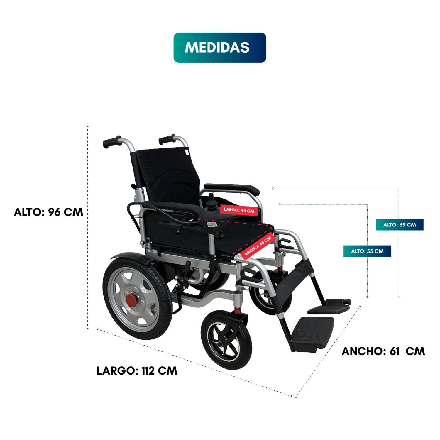 SILLA DE RUEDAS ELE CTRICA ADULTO SPORT - 2