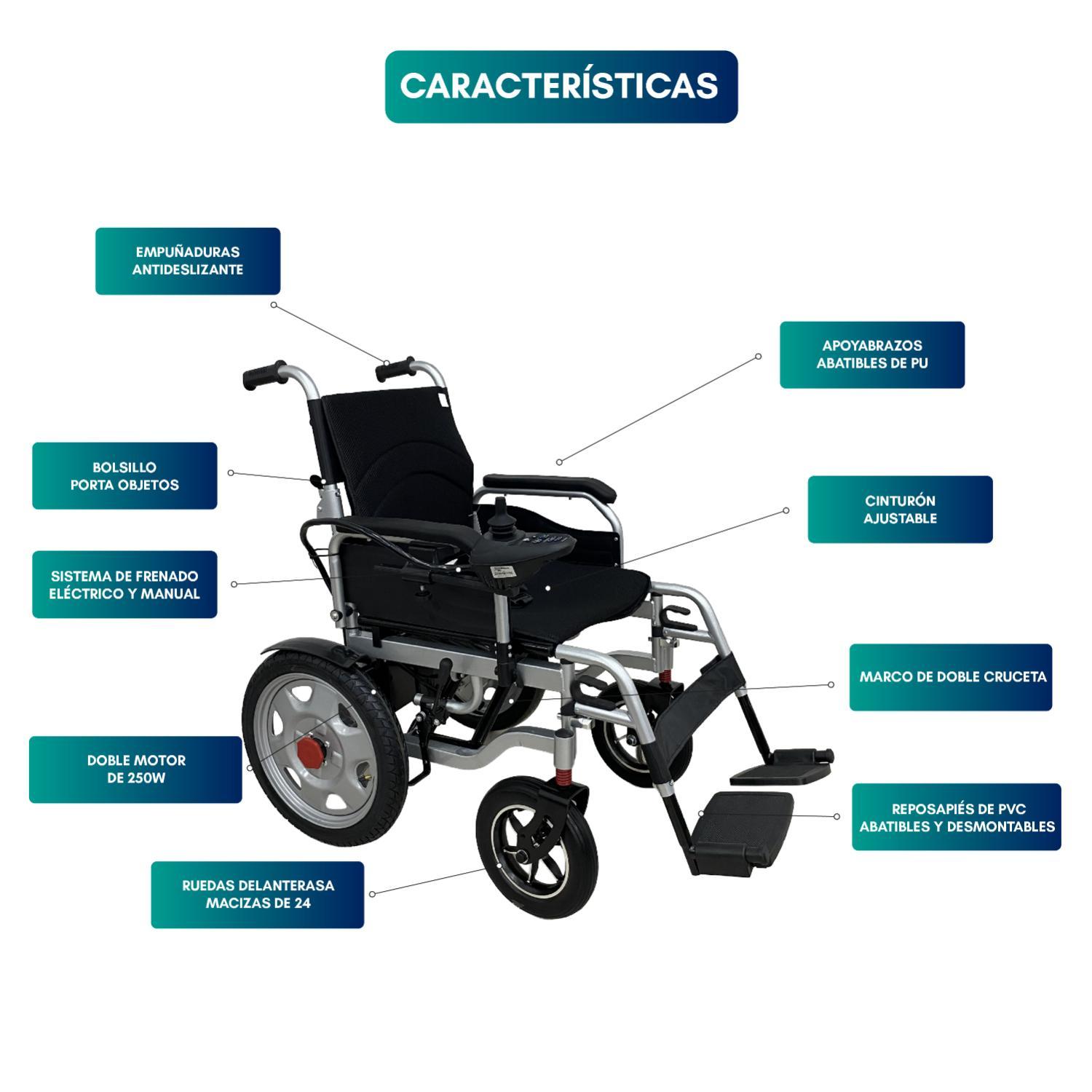 SILLA DE RUEDAS ELE CTRICA ADULTO SPORT - 3