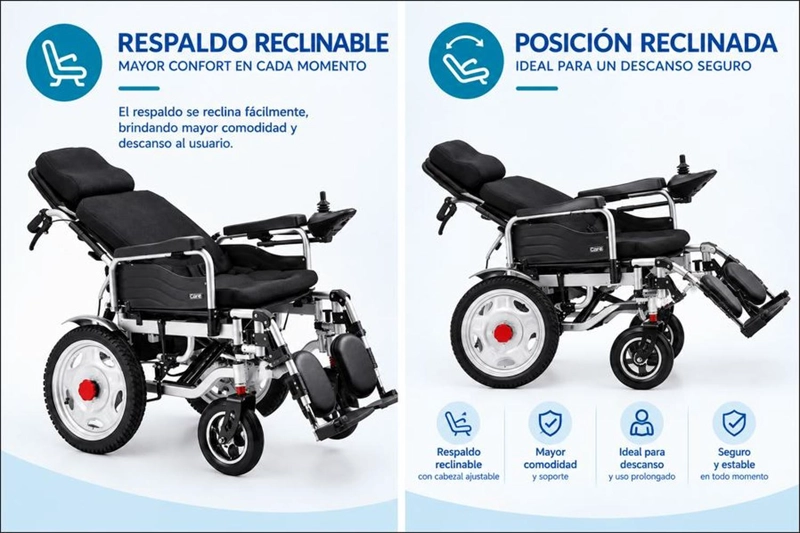 SILLA DE RUEDAS ELE CTRICA ADULTO PREMIUM HIGH - 5