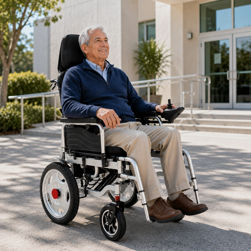 SILLA DE RUEDAS ELE CTRICA ADULTO PREMIUM HIGH - 6