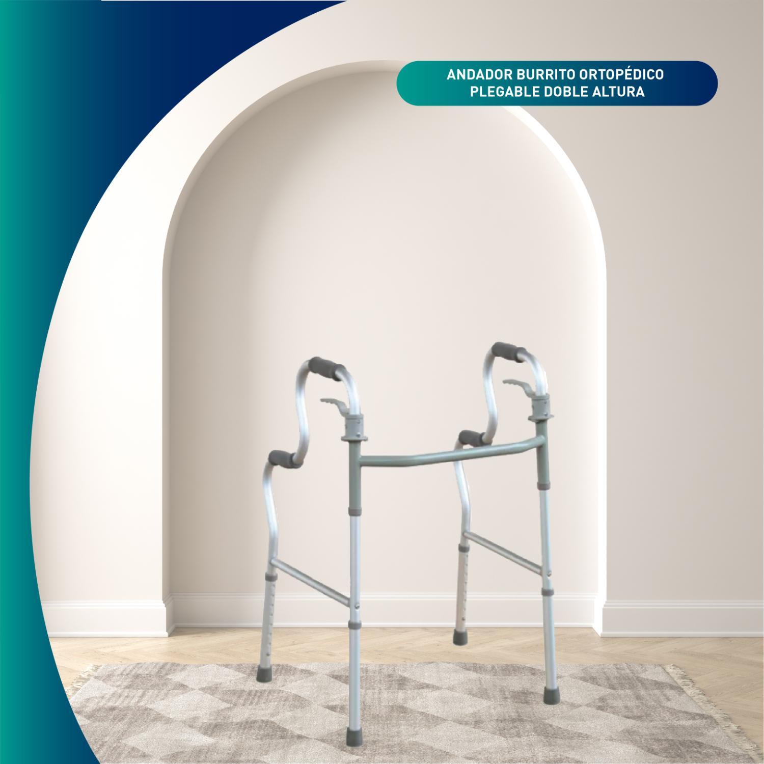 ANDADOR MAXCARE APS020-DA BURRITO PLEGABLE DOBLE ALTURA 2 EN 1 - 4