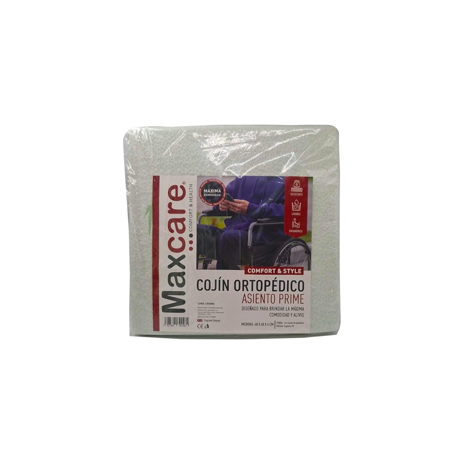 COJÍN MAXCARE COE004 ORTOPÉDICO ASIENTO PRIME 40X40X4 CM BLANCO - 5