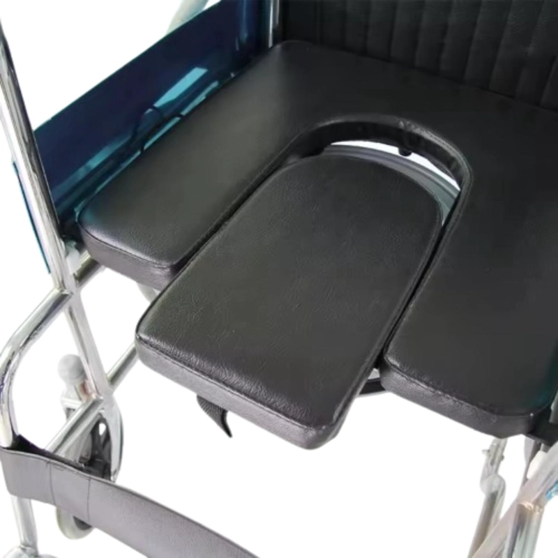 SILLA GLOMED SRF016-B RUEDA BÁSICA PVC CON BAÑO - 5