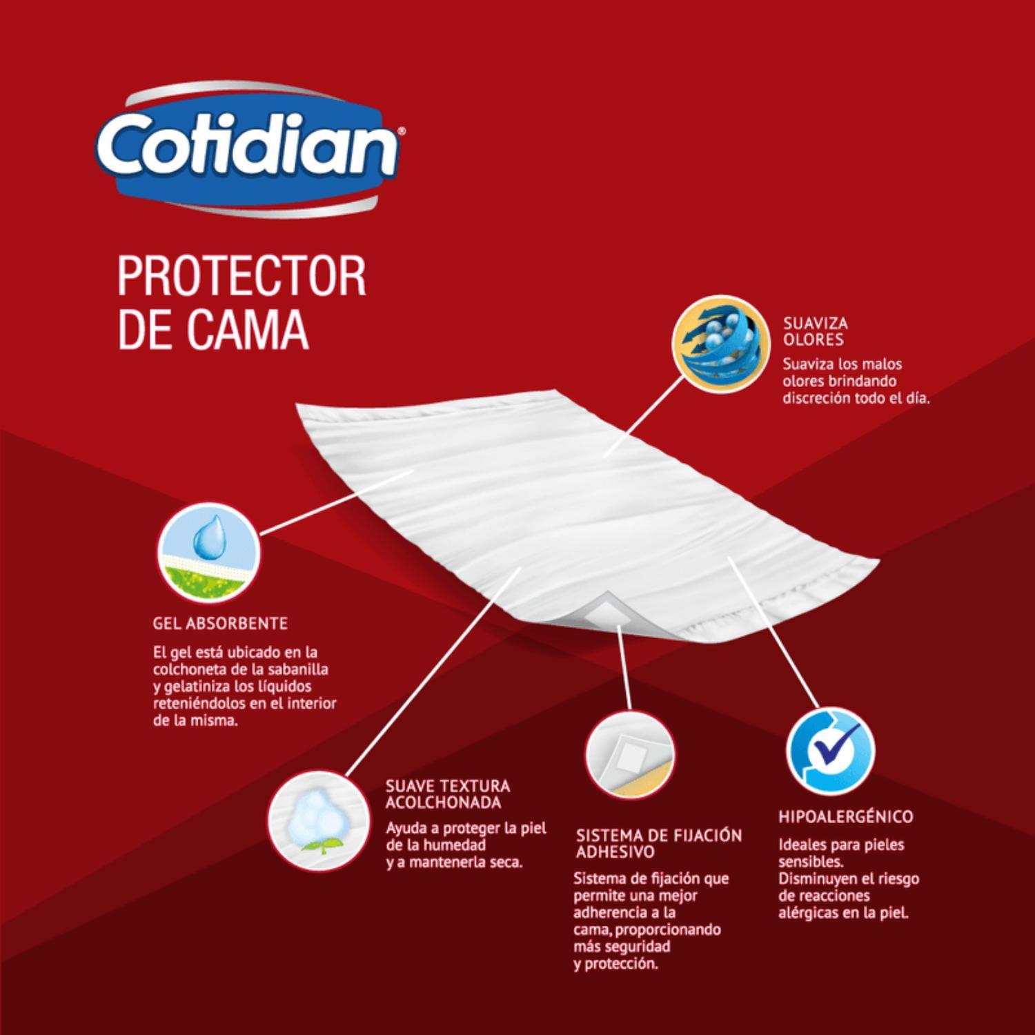 SABANILLA PROTECTOR DE CAMA COTIDIAN S-SABCOT 8 UNID - 4