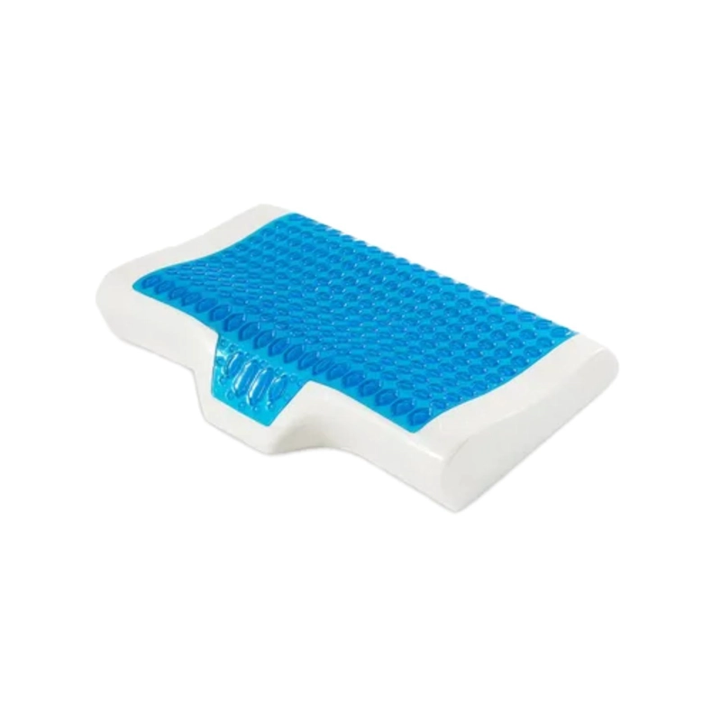 ALMOHADA CERVICAL VISCOELASTICA GEL COMFORT 60X38X12/8 - 5
