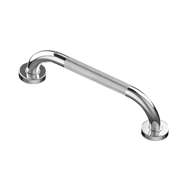 BARRA DE SEGURIDAD BAÑO CROMADA 40 CM - 1