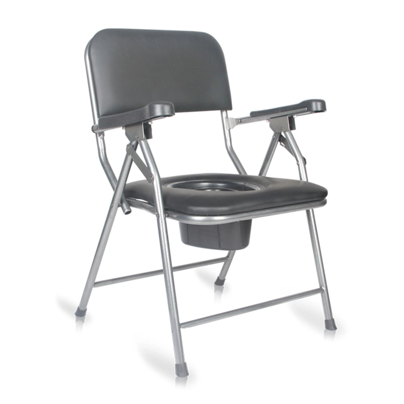 BAÑO PORTATIL SILLA DE WC PLEGABLE PREMIUM - 1