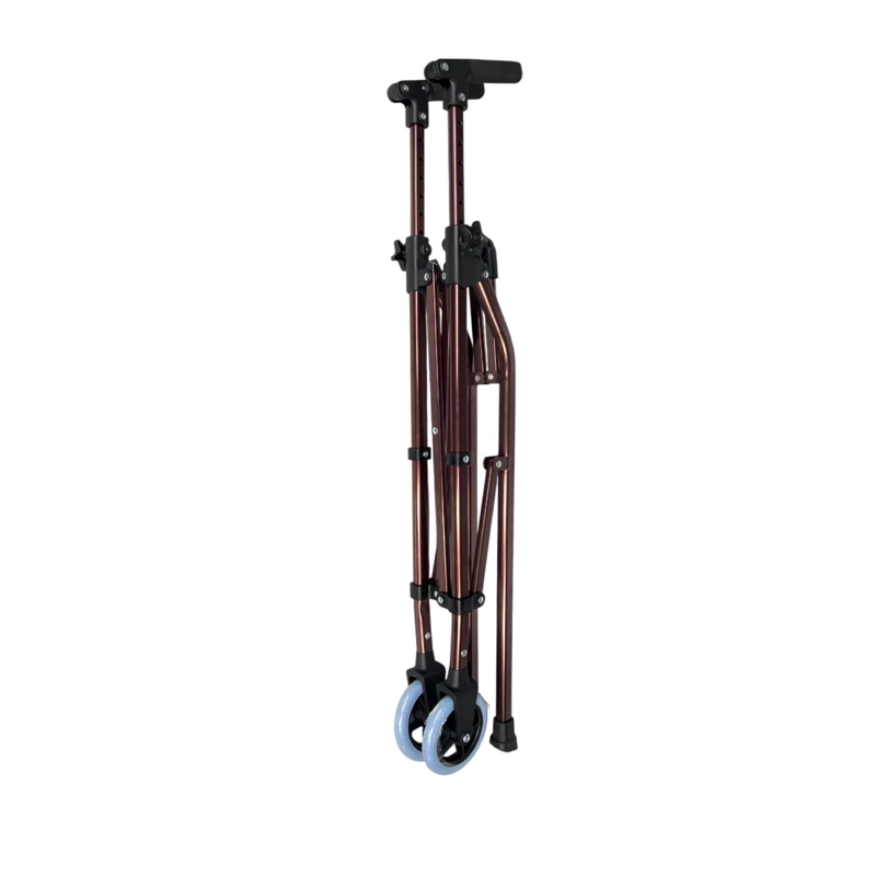 ANDADOR DE ALUMINIO COMPACTO CON RUEDAS - 4