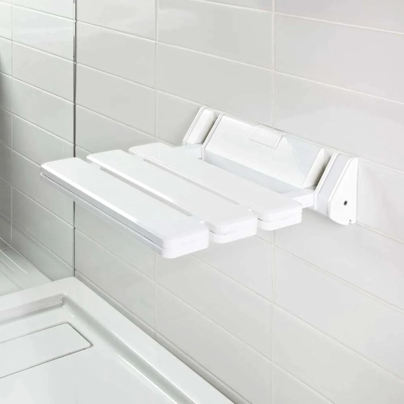 SILLA DE BAÑO DUCHA EMPOTRADA PLEGABLE - 5