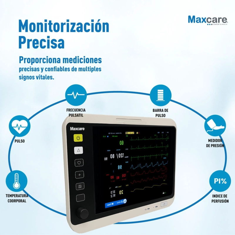MONITOR DE SIGNOS VITALES CON CAPNOGRAFIA E IMPRESORA M9 - 3