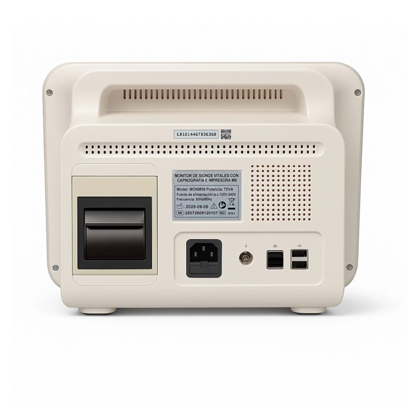 MONITOR DE SIGNOS VITALES CON CAPNOGRAFIA E IMPRESORA M9 - 7