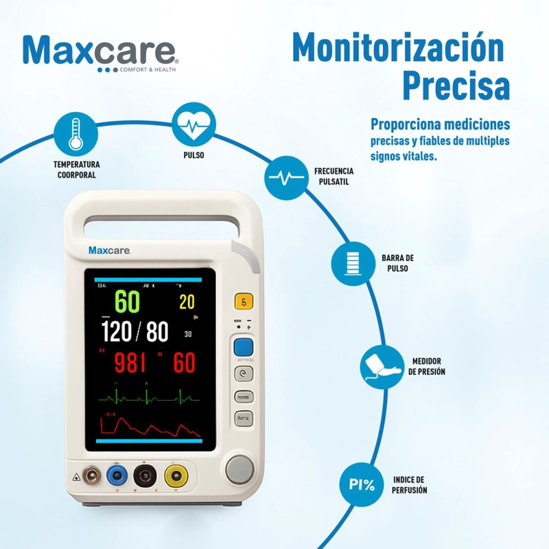 MONITOR DE SIGNOS VITALES MULTIPARAMETROS M6 SENSE - 2