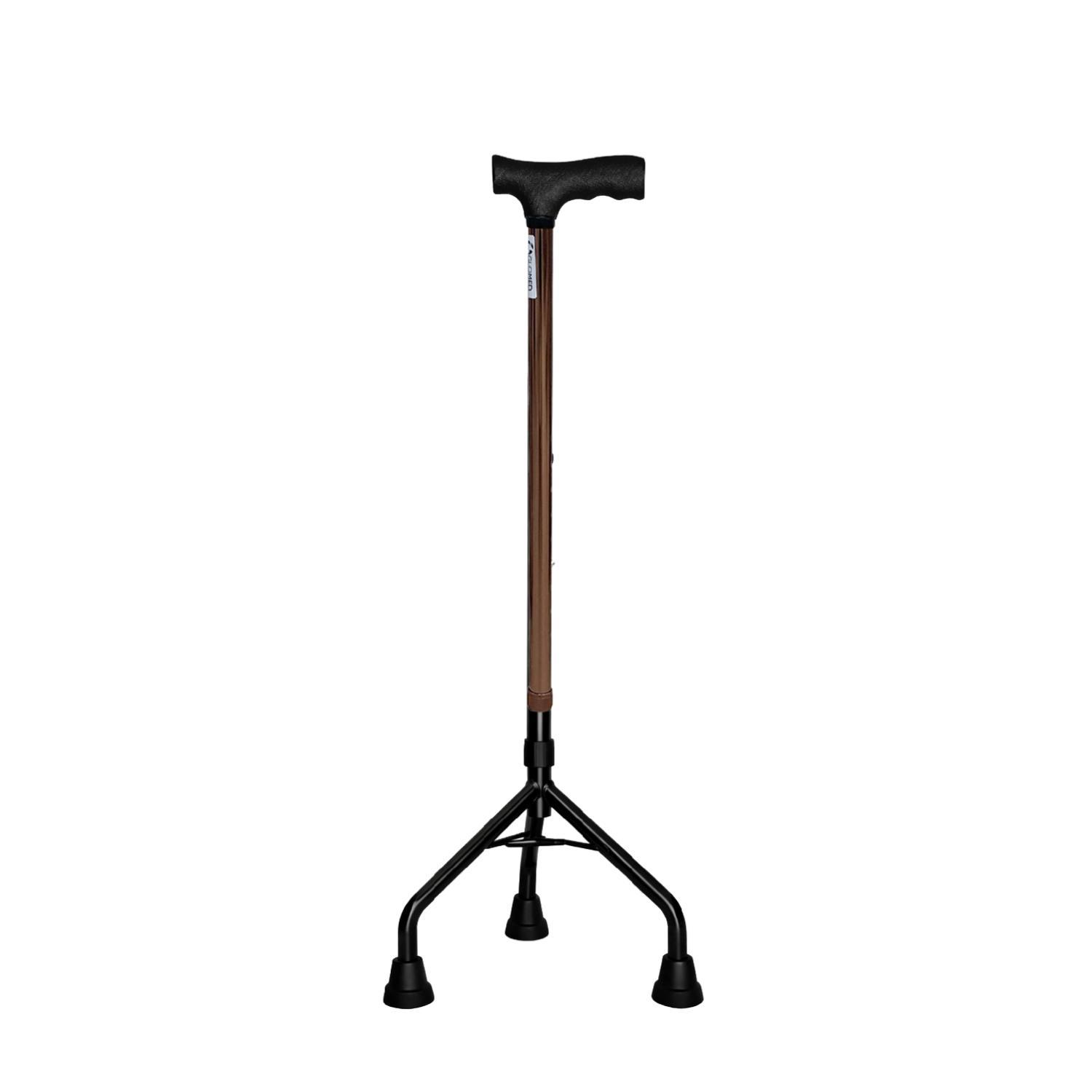 BASTON ORTOPE DICO DE APOYO 3 PATAS BRONCE - 1