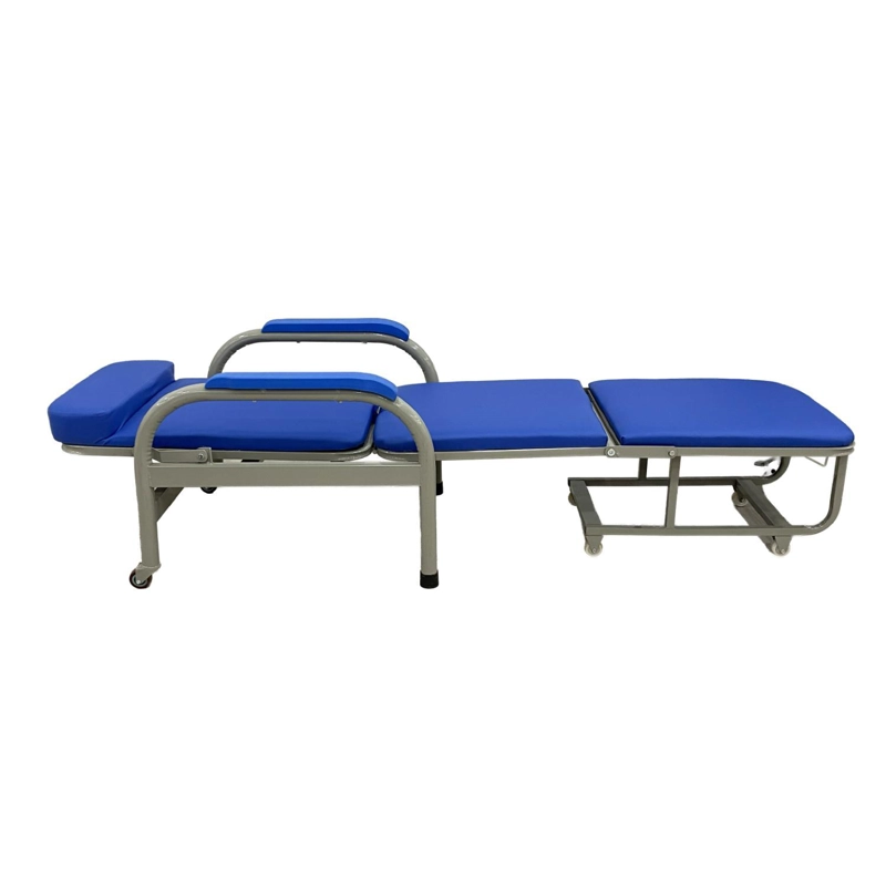 SILLA CAMA DE ACERO PARA ACOMPAÑANTE - 4