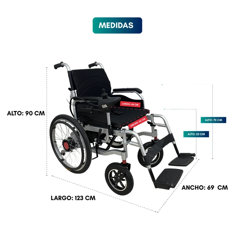SILLA DE RUEDAS ELE CTRICA ADULTO SPORT 22' - 2