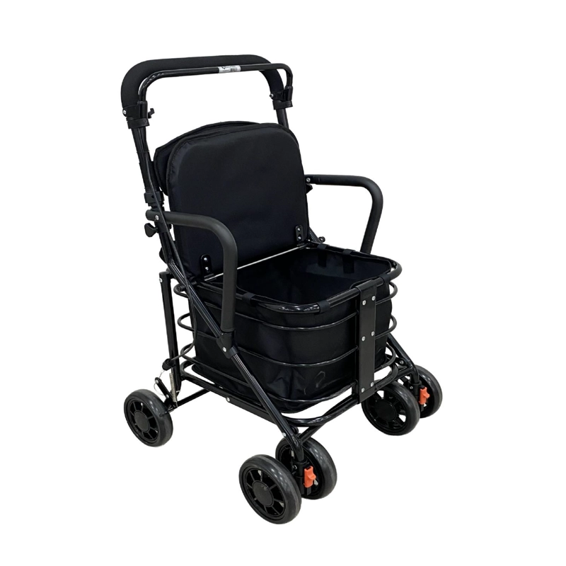 ANDADOR BURRITO ORTOPE DICO 3 EN 1 ASIENTO CARRITO Y CANASTO - 7