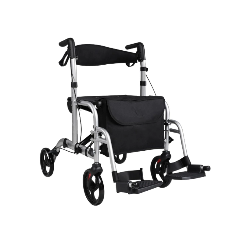 ANDADOR BURRO ORTOPE DICO ROLLLER ASIENTO Y REPOSAPIE S - 1