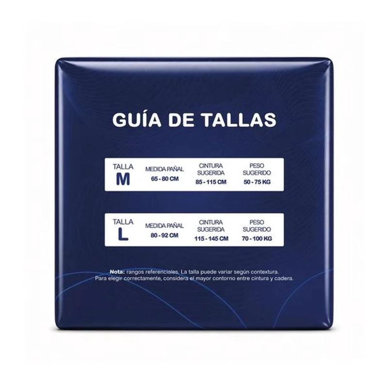 PACK 6 PAÑAL ADULTO MAXCARE PLUS TALLA M - 48 UNIDADES - 4