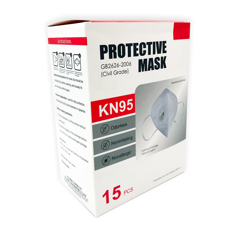PACK 15 MASCARILLAS CON FILTRO KN95 - 1