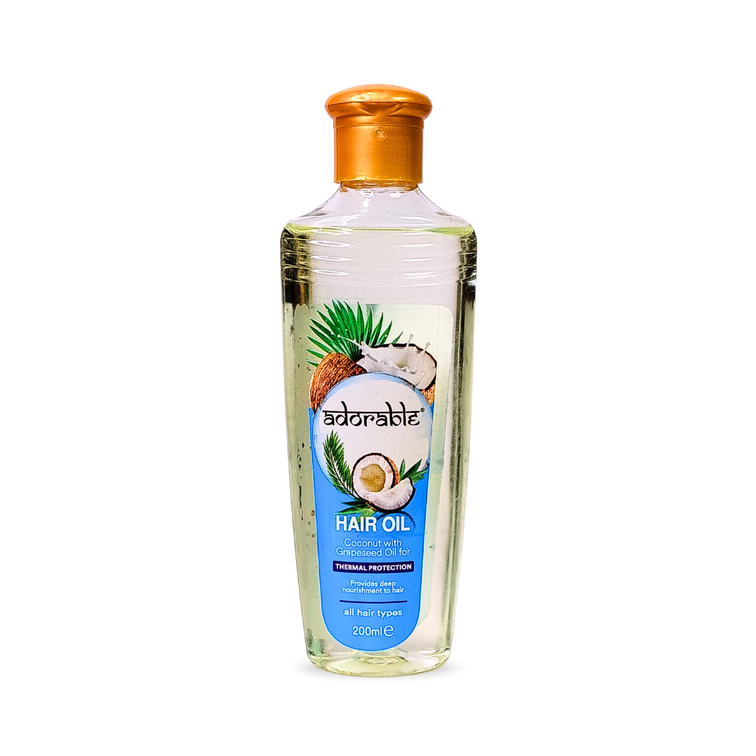 ADORABLE ACEITE CAPILAR & PROT. TÉRMICA COCONUT 200ML - 1
