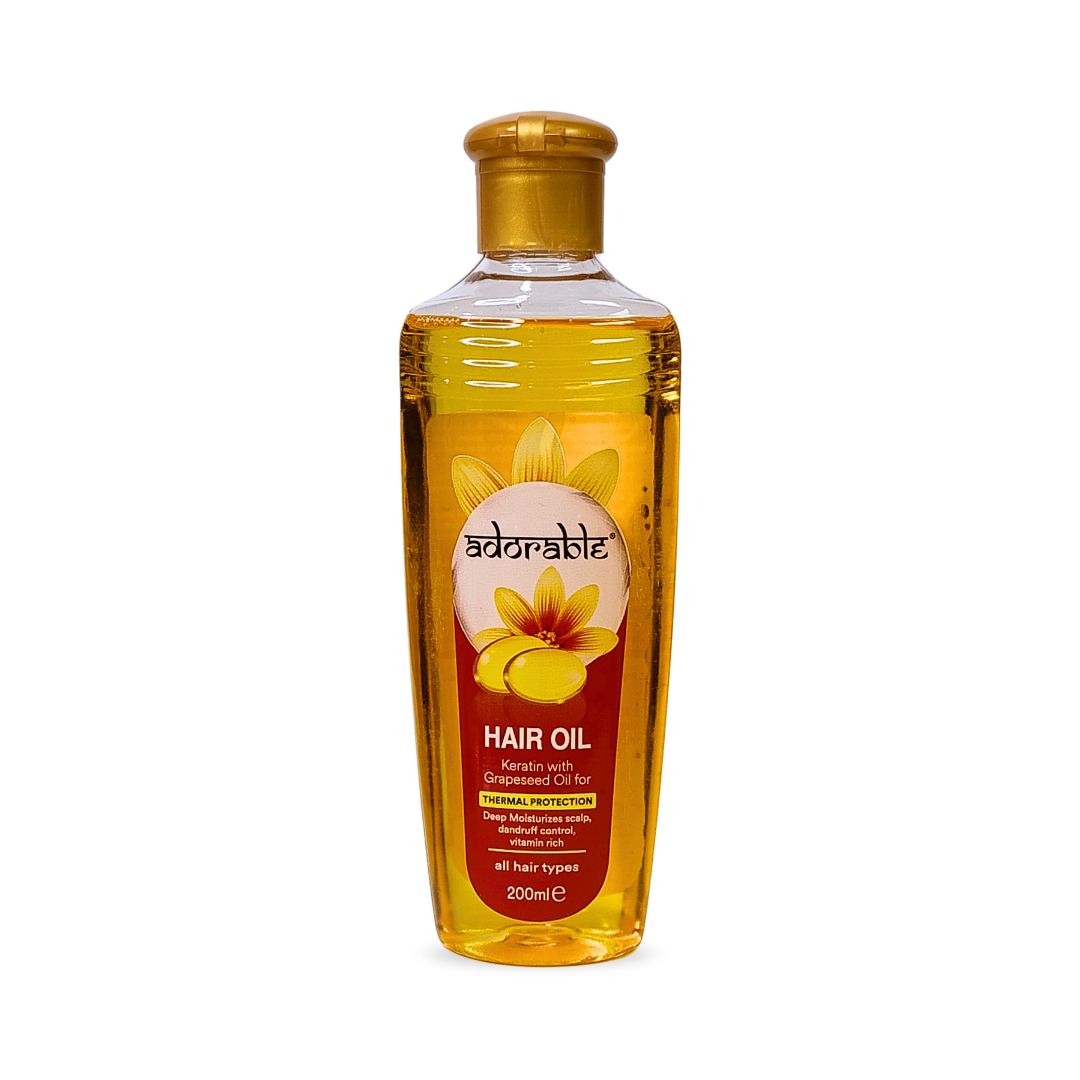 ADORABLE ACEITE CAPILAR & PROT. TÉRMICA KERATINA 200 ML - 1