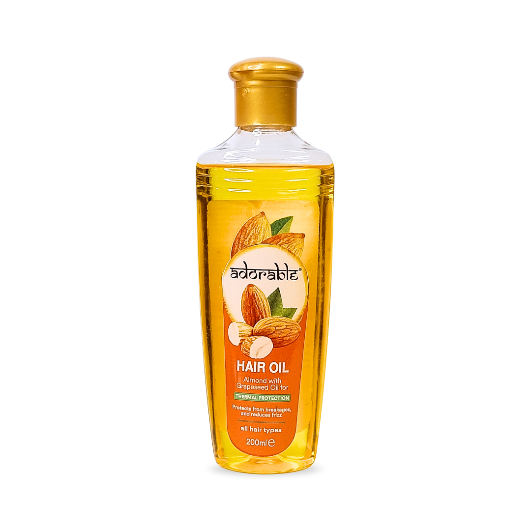 ADORABLE ACEITE CAPILAR & PROT. TÉRMICA ALMENDRA 200 ML - 1