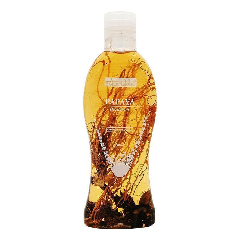 ACEITE CAPILAR ADORABLE - PAPAYA 200 ML ANTI CASPA - 1