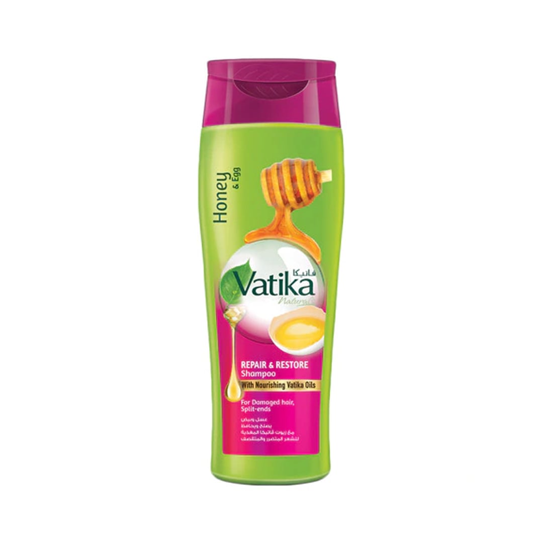 SHAMPOO CABELLO VATIKA NATURALS MIEL Y HUEVO 200 ML - 1