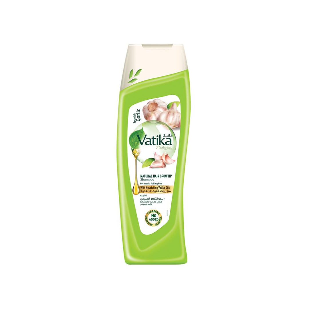 SHAMPOO CABELLO VATIKA NATURALS AJO 400 ML - 1