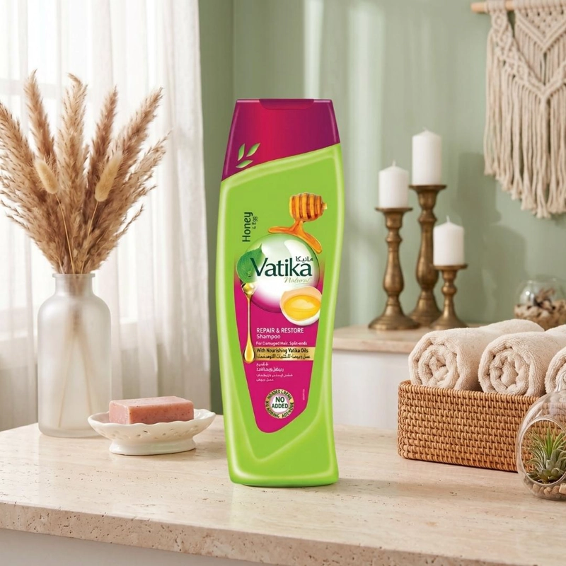 SHAMPOO CABELLO VATIKA NATURALS PROTEÍNA HUEVO ML 400 - 2