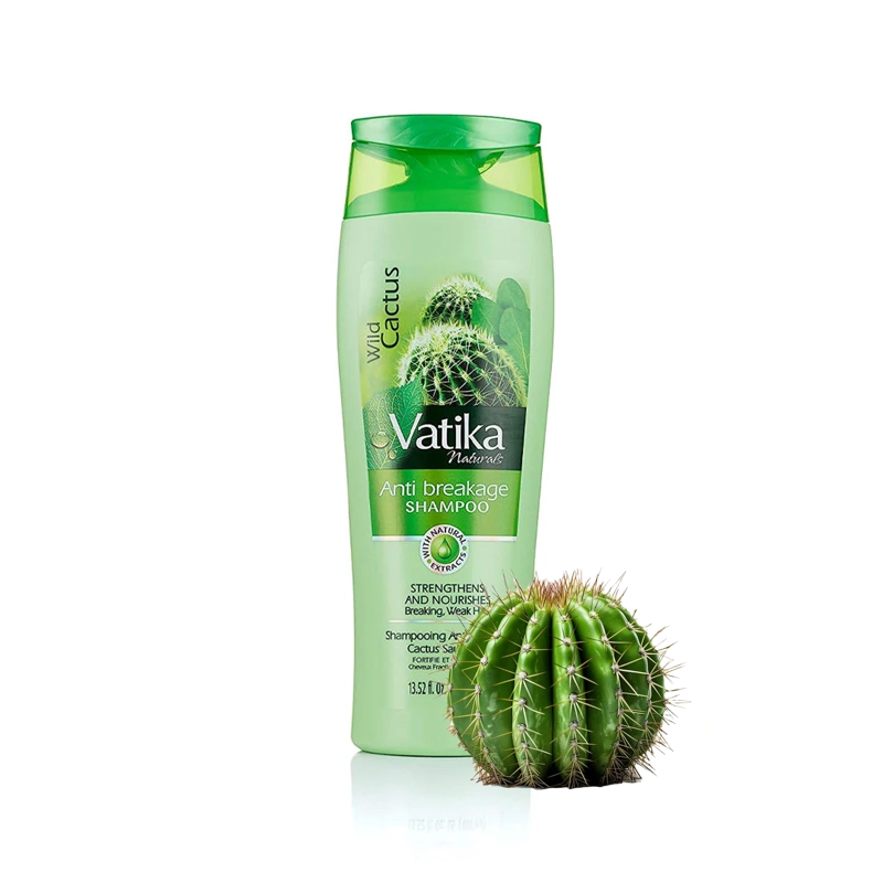 SHAMPOO CABELLO VATIKA NATURALS WILD CACTUS 400 ML - 4