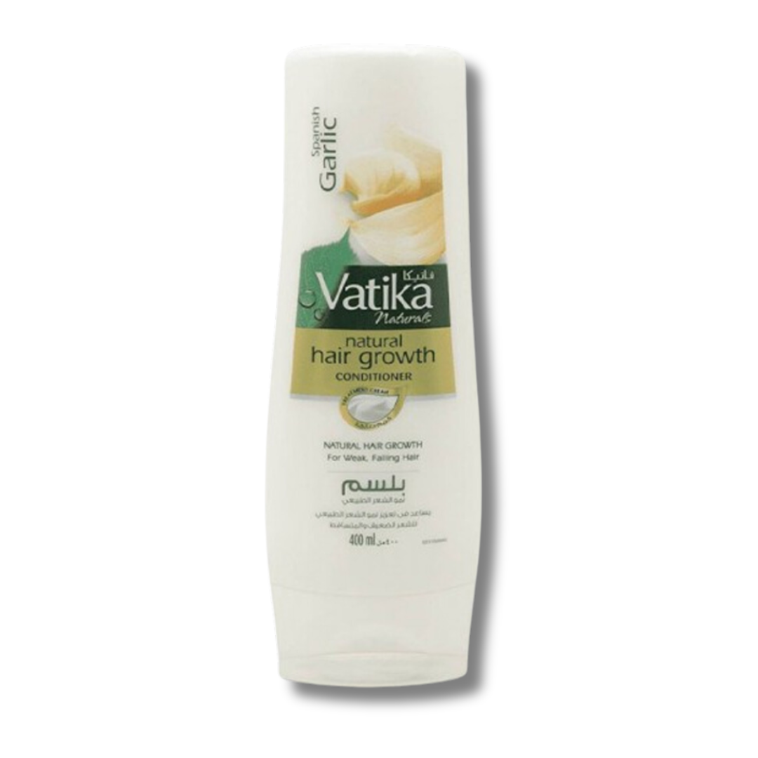 ACONDICIONADOR CABELLO VATIKA NATURALS AJO 400 ML - 3