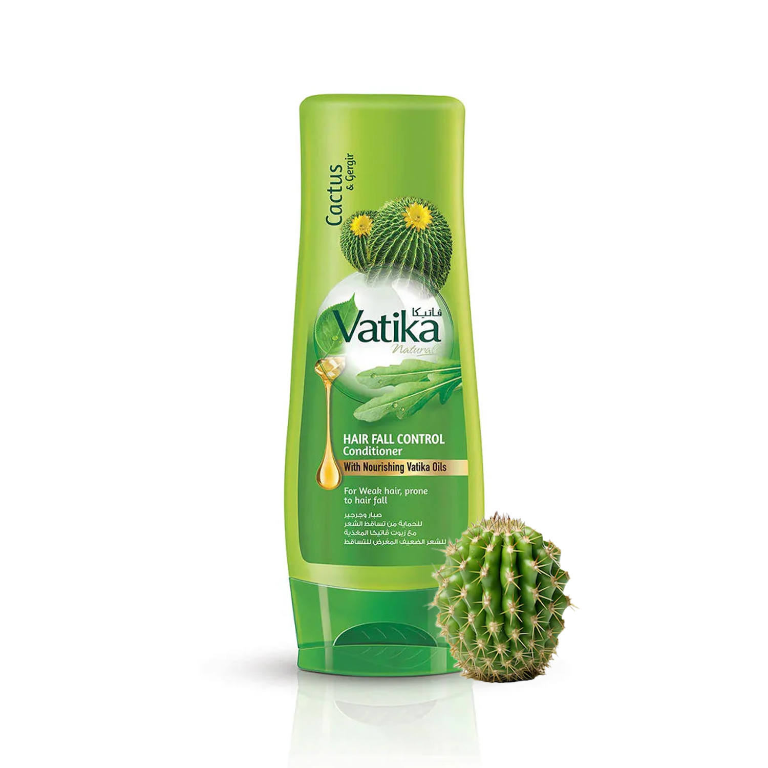 ACONDICIONADOR VATIKA NATURALS CACTUS 400 ML - 2