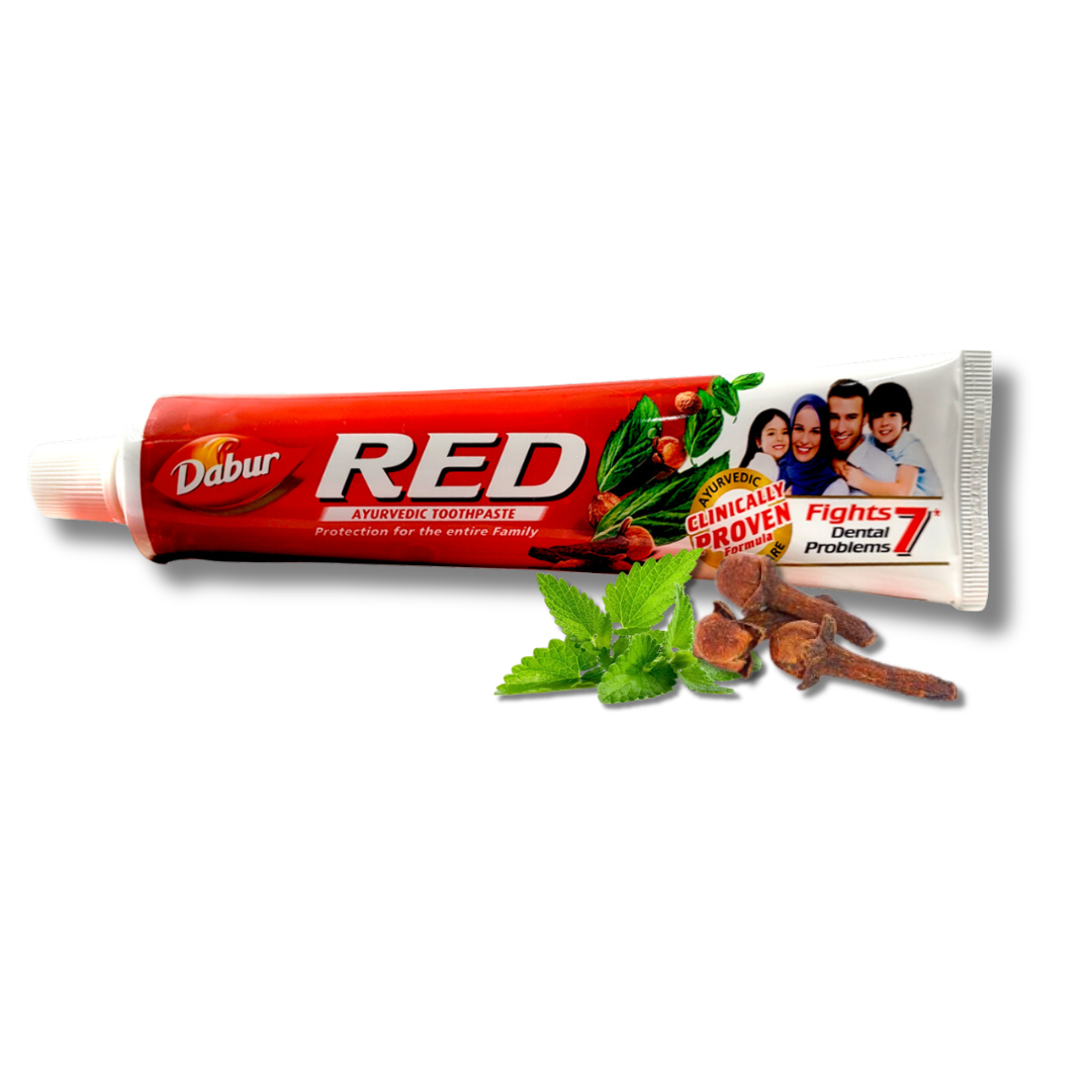 DABUR PASTA DENTAL ROJO 200 GR - 3
