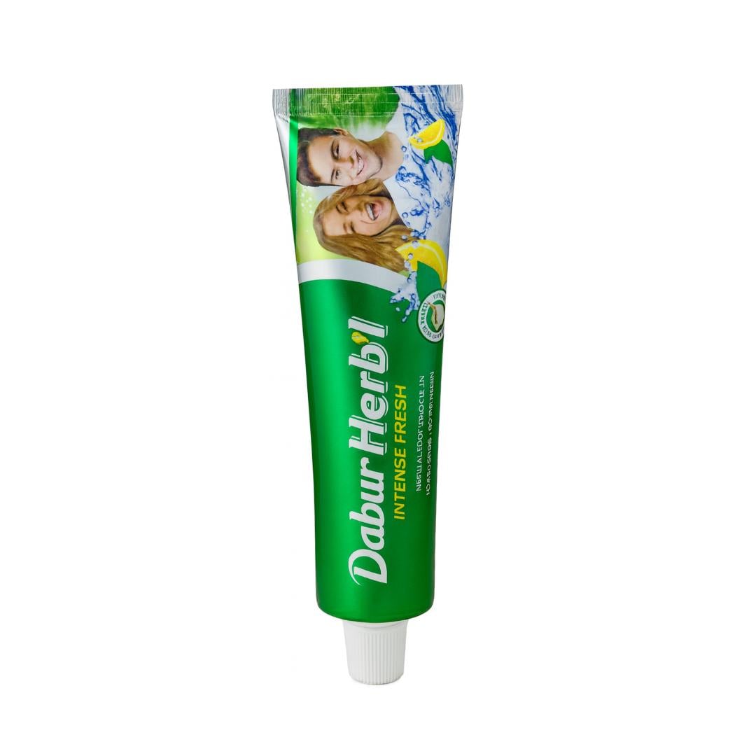 PACK DABUR AMLA PASTA DENTAL HERB'L MENTA & LIMÓN GEL + CEPILLO DE DIENTES - 2