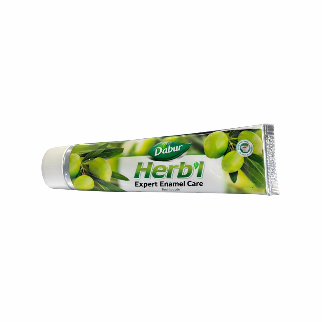 PASTA DENTAL HERB'L OLIVA + CEPILLO DE DIENTES 150GR - 2